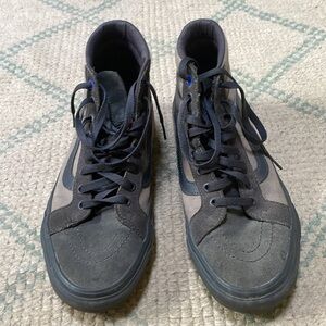 Van x Hedley & Bennett Blue and Gray Sneakers